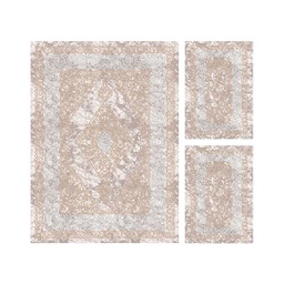JAKARTA A2746 (Rectangular, ( T 160X220 + 2T 60X110 ), ECRU SHRINK - IVOIRE)