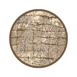 ANKARA 98460 (Round, 120X120, MARRON CAFE)