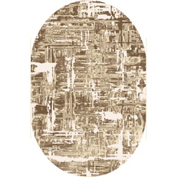 ANKARA 79920 (Ovale, 120X160, MARRON CAFE)