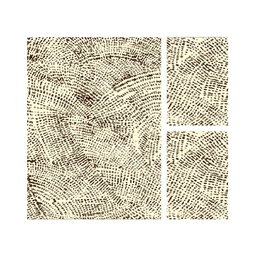 PALACE 98331 (Rectangulaire, ( T 160X220 + 2T 60X110 ), MARRON CAFE)
