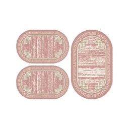 BRAGA 98730 (Ovale, ( O 80X130 + 2O 65X100 ), BOIS DE ROSE)