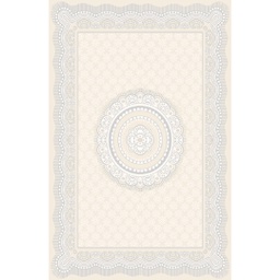 MADRID A3410 (Rectangular, 200X280, ECRU SHRINK - GRIS CLAIRE)