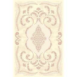 MADRID A3420 (Rectangular, 200X280, ECRU SHRINK_BOIS DE ROSE)