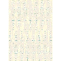 KILIS 96500 (Rectangulaire, 200X280, ECRU SHRINK_BLEU)