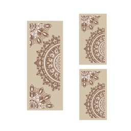 CIRTA A2160 (Rectangular, ( T 60X150 + 2T 60X110 ), IVOIRE CLAIRE)