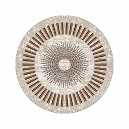 WISSEM 0789D (Round, 80X80, MULTI COULEURS, Tuft)