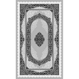 ميلودي 89051 (مستطيل, 240X400, رمادي فاتح/ رمادي فاتح)