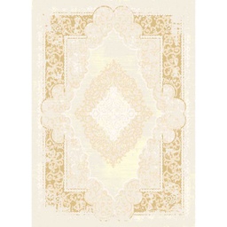 OZEL 96710 (Rectangulaire, 200X280, CREME SHRINK_MARRON MIEL)