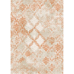 RIZE A3030 (Rectangulaire, 200X280, ECRU SHRINK - BRIQUE)