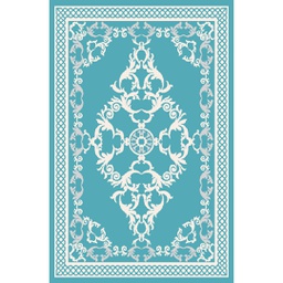 AZHAR 9457F (Rectangular, 200X280, BLEU)