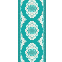 MELODIE 89030 (Roller, 90X300, VERT TURQUOISE_CREME)