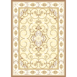 VALENCIA 51123 (Rectangular, 200X280, BRUN BEIGE_CREME)
