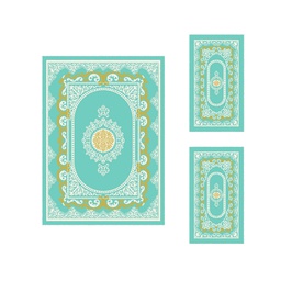 PLAZA 92380 (Rectangulaire, ( T 160X220 + 2T 60X110 ), BLEU)