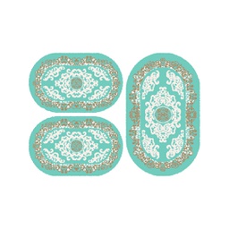PLAZA 92350 (Oval, ( O 80X130 + 2O 65X100 ), BLEU)
