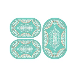 PLAZA 92370 (Oval, ( O 80X130 + 2O 65X100 ), BLEU)