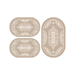 PLAZA 92371 (Oval, ( O 80X130 + 2O 65X100 ), BEIGE)