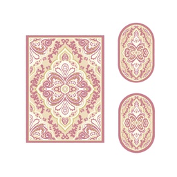 براغا 95660 (مجموعات مختلفة, ( T 155X220 + 2O 90X55 ), وردي خشبي)