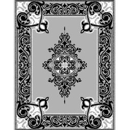 RELAX 6267L (Rectangulaire, 240X330, GRIS CLAIRE)