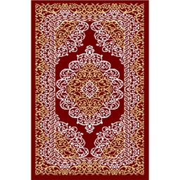 ISHRAK 85051 (Rectangulaire, 60X110, BORDEAUX)