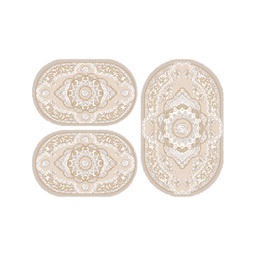 VALENCIA 93003 (Oval, ( O 80X130 + 2O 65X100 ), CREME_CREME)
