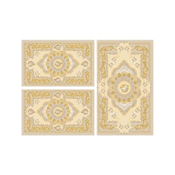 VALENCIA 93003 (Rectangular, ( T 80X130 + 2T 65X100 ), CREME_CREME)