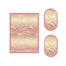 BRAGA 98720 (Various Sets, ( T 155X220 + 2O 90X55 ), BOIS DE ROSE)
