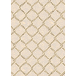 MADRID A096L (Rectangulaire, 200X280, SHRINK BEIGE_IVOIRE)