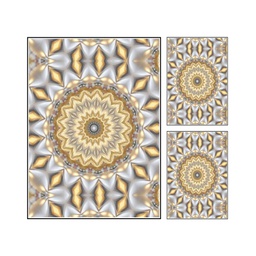 STORY 2050A (Rectangular, ( T 160X220 + 2T 60X80 ), MULTI COULEURS, Lamination)