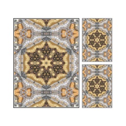 STORY 2051A (Rectangular, ( T 160X220 + 2T 60X80 ), MULTI COULEURS, Lamination)