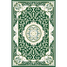 VALENCIA 51133 (Rectangular, 200X280, VERT EMERAUDE_CREME)
