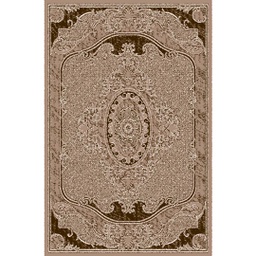 MELODIE 86615 (Rectangular, 190X275, VISON FONCE_IVOIRE)