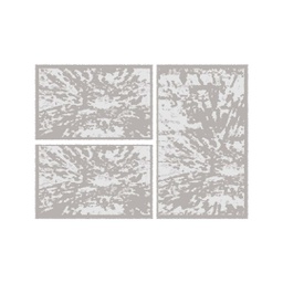 ANKARA 91480 (Rectangular, ( T 80X130 + 2T 65X100 ), GRIS FONCE)