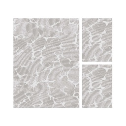 ANKARA 79910 (Rectangular, ( T 160X220 + 2T 60X110 ), GRIS FONCE)