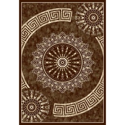 NOUR 47692 (Rectangulaire, 160X230, MARRON CAFE)