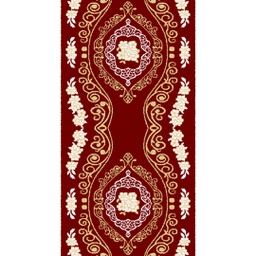 إشراق 86431 (أسطوانة, 80X2000, أحمر عنابي)