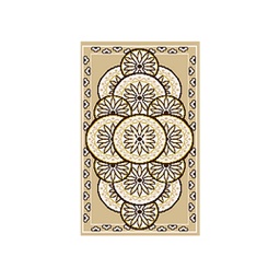 أزهر A1820 (مستطيل, 60X110, بيج)