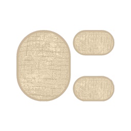 أنقرة 9846L (بيضوي, ( O 100X130 + 2O 60X100 ), عاجي)