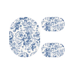 أنقرة A1190 (بيضوي, ( O 100X130 + 2O 60X100 ), أزرق)