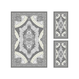 PLAZA 92370 (Rectangular, ( T 150X230 + 2T 60X115 ), GRIS FONCE)