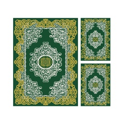 PLAZA 92351 (Rectangular, ( T 150X230 + 2T 60X115 ), VERT EMERAUDE)