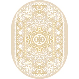 فالينسيا 5113B (بيضوي, 90X55, قشدي / قشدي)