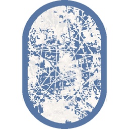 ANKARA 88880 (Oval, 100X130, BLEU VIOLACE)