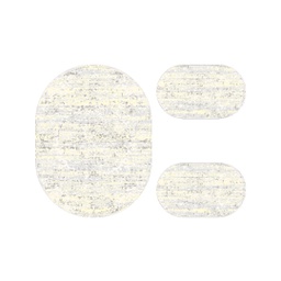 أنقرة A118A (بيضوي, ( O 100X130 + 2O 60X100 ), أبيض فاتح)