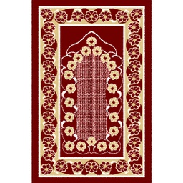 ISHRAK A2760 (Rectangular, 66X110, BORDEAUX)