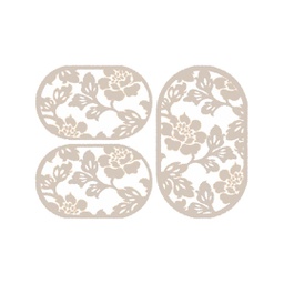 VALENCIA 66750 (Oval, ( O 80X130 + 2O 65X100 ), CREME_CREME)