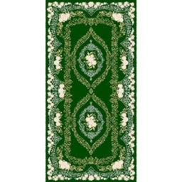 ISHRAK 8643B (Rectangular, 200X400, VERT EMERAUDE)