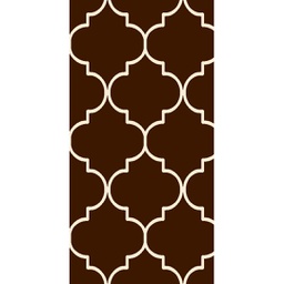 MELODIE 9789D (Rouleau, 95X2000, MARRON CAFE_IVOIRE)