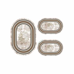 وسام 0788D (بيضوي, ( O 80X115 + 2O 50X80 ), متعدد الألوان, تفت)