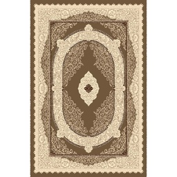 MELODIE 8905G (Rectangular, 190X275, BRUN PALE_IVOIRE)