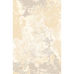 MADRID A3780 (Rectangular, 200X280, ECRU SHRINK /BLANC CASSE)